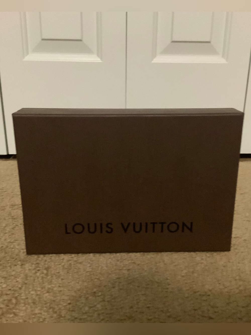 Louis Vuitton Dark Brown Branded Gift Box
